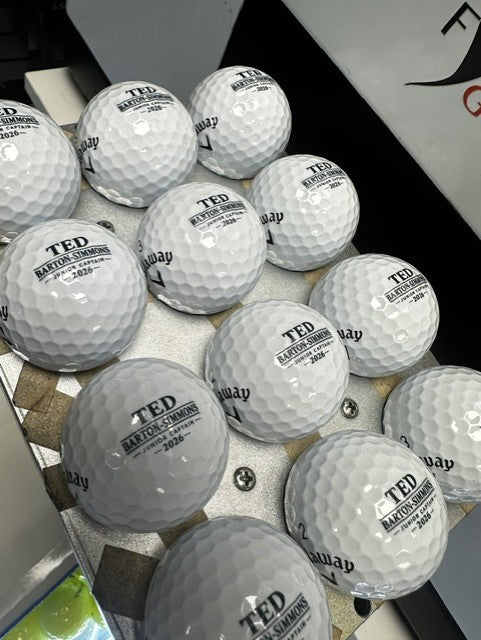 Personalised & Custom Golf Balls - Captains Day Balls