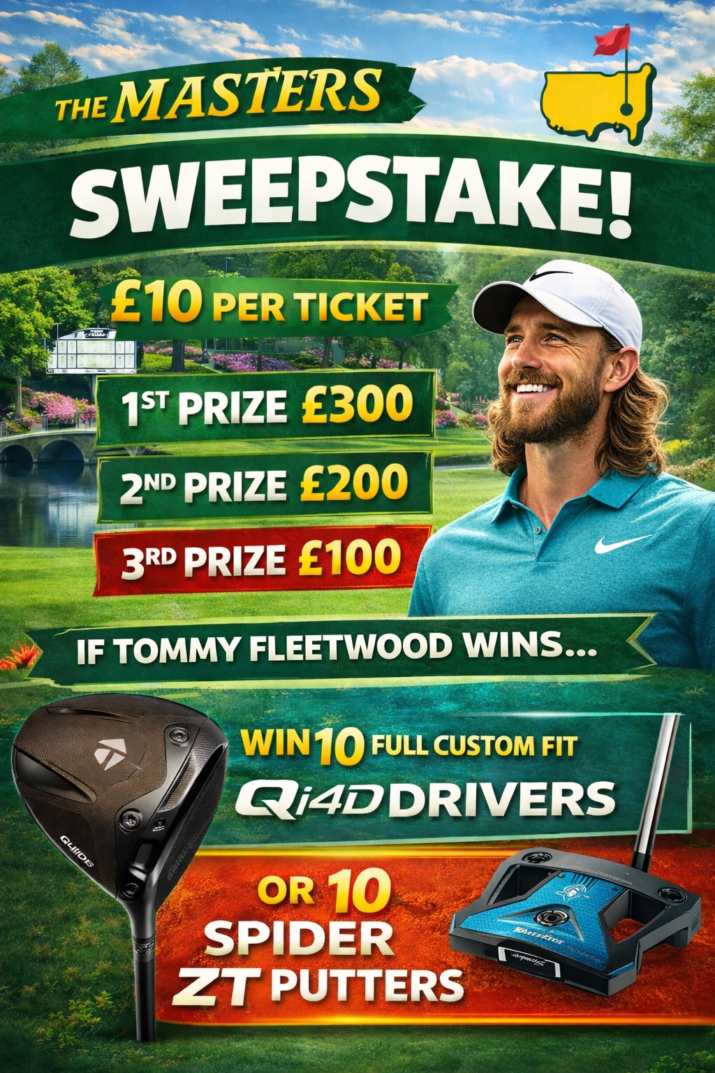 The 2026 Masters Sweepstake