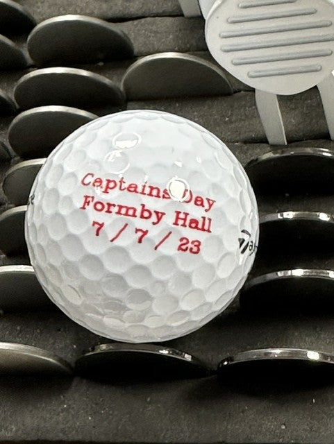 Personalised & Custom Golf Balls - Captains Day Balls
