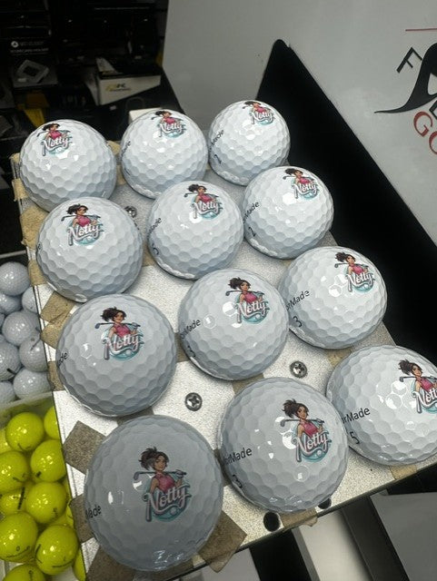 Personalised & Custom Golf Balls - Custom Caricature Balls