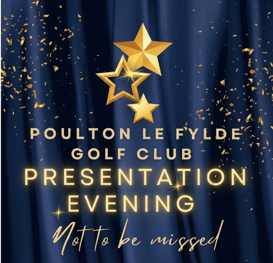 Poulton Golf Club Presentation Evening Tickets 2026