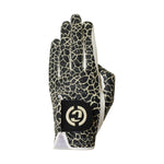 Duca del Cosma Cabretta Glove - Giraffe / White
