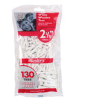 Masters Wood Tees 2 1/8 Bag x 130