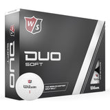Wilson Duo Soft 12 Golf Ball Pack - White