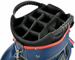 Masters Superlight 9 Trolley Bag - Navy/Red