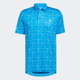 Adidas Jacquard Lines Primegreen Polo Shirt