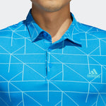 Adidas Jacquard Lines Primegreen Polo Shirt