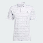 Adidas Jacquard Lines Primegreen Polo Shirt