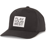 Ping Stacked PYB Cap - Black/White